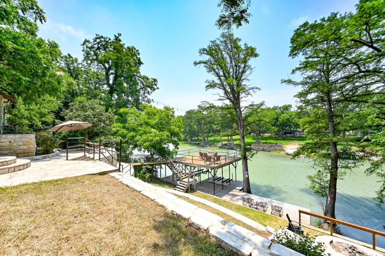 Luxury Lakefront Oasis With Boat Dock-Firepit McQueeney Exterior foto